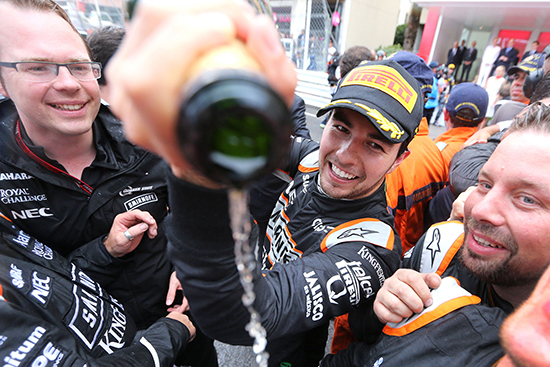 Sergio Pérez clinches 3rd at the Monaco GP