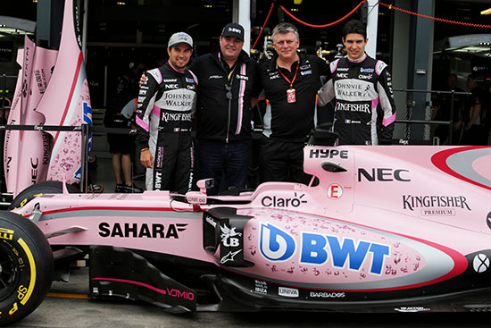 Double points finish for Sahara Force India in the first F1 race of the season