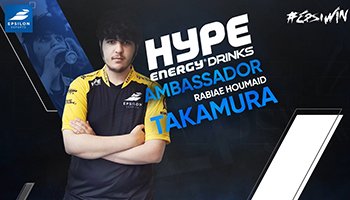 Pro SFV Player Takamura Announced as Hype Energy Gaming Ambassador