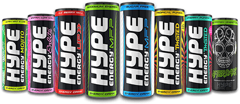 Differences between a Hype Energy drink and a cup of coffee